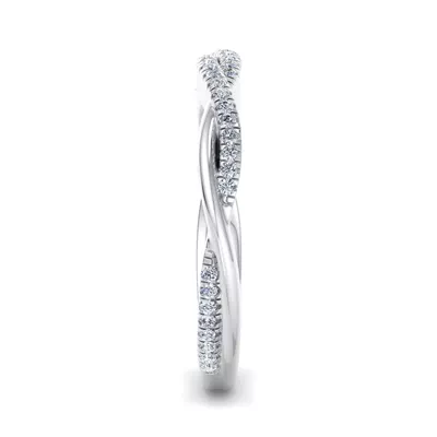Jimena Twisted Pave Band