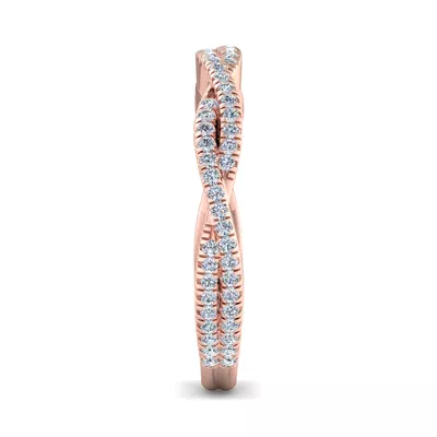 Jessica Twisted Pave Band