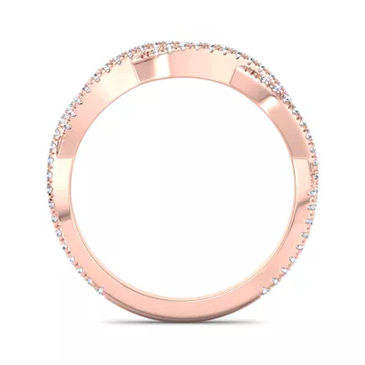 Jessica Twisted Pave Band