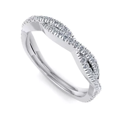 Jessica Twisted Pave Band