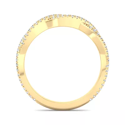 Jessica Twisted Pave Band
