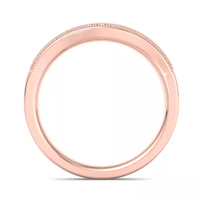 Xiamora Pavé And Migraing Curved Band