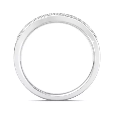 Xiamora Pavé And Migraing Curved Band