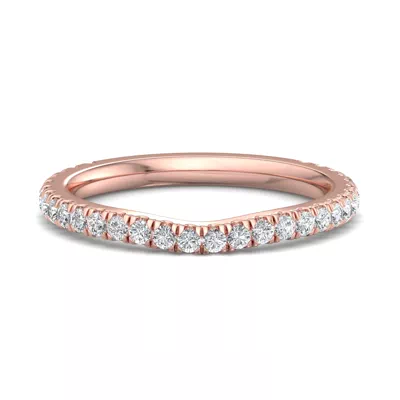 Katalina Pavé Curved Band