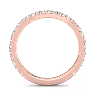Katalina Pavé Curved Band