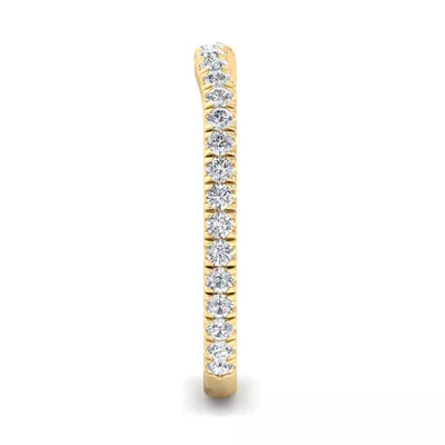 Katalina Pavé Curved Band