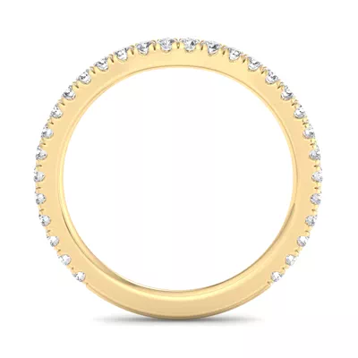 Katalina Pavé Curved Band