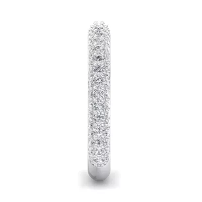 Skyler Rolled Pavé Band