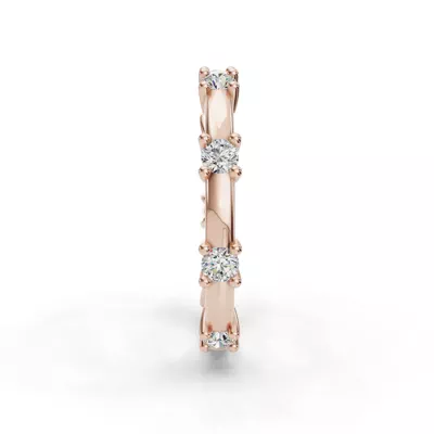 Alanna Spaced Diamond Band