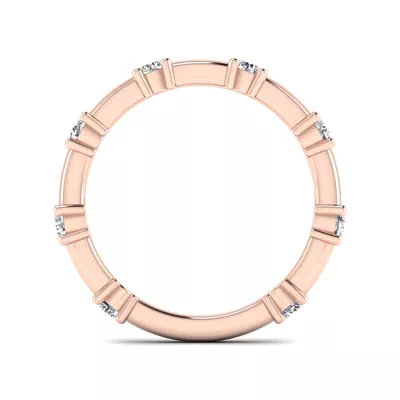Alanna Spaced Diamond Band