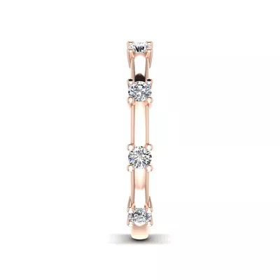 Alanna Spaced Diamond Band