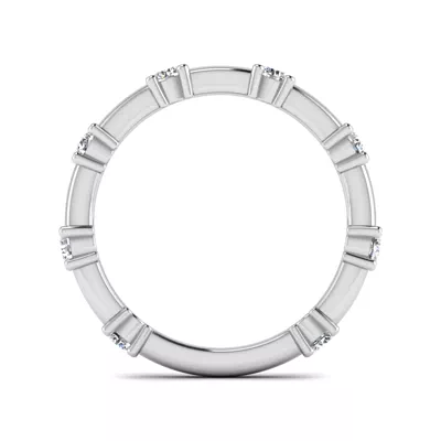 Alanna Spaced Diamond Band