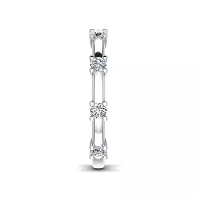 Alanna Spaced Diamond Band