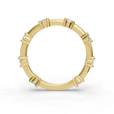 Alanna Spaced Diamond Band