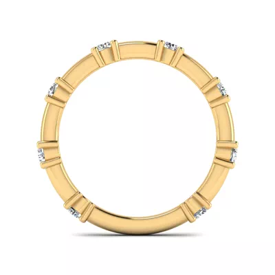 Alanna Spaced Diamond Band