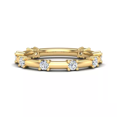Alanna Spaced Diamond Band