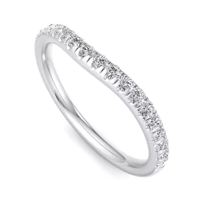 Cecelia Pavé Curved Band