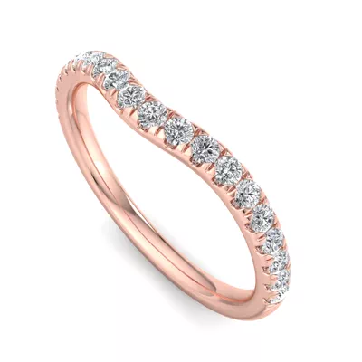 Jayleen Pavé Curved Band