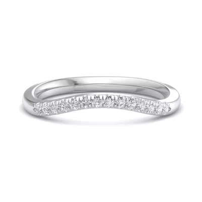 Sasha Curved Pavé Band