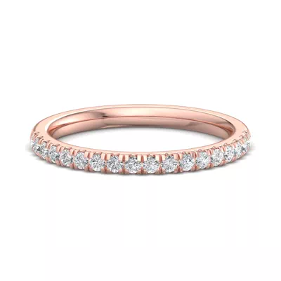 Sloan Wavy Pavé Band