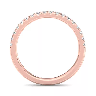 Sloan Wavy Pavé Band