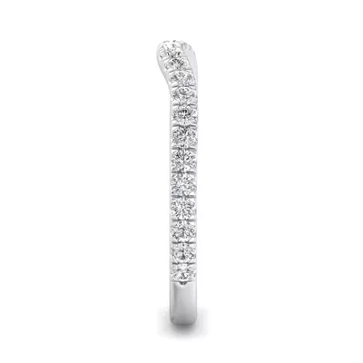 Kaitlyn Curved Pavé Band