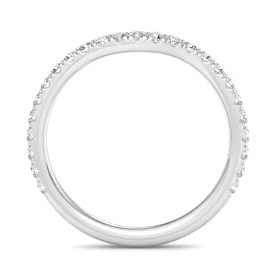 Kaitlyn Curved Pavé Band
