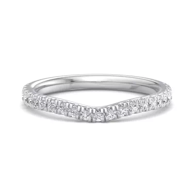 Opal Pavé Curved Band