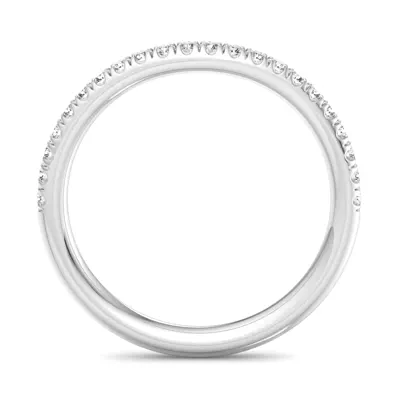 Aleena Curved Pavé Band