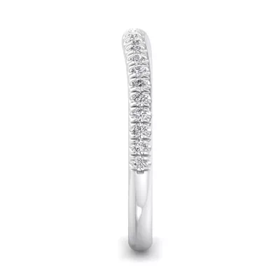 Aleena Curved Pavé Band