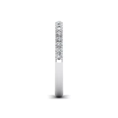 Alia Curved Pavé Band