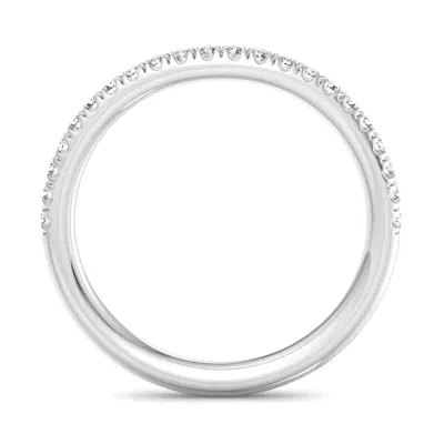 Alia Curved Pavé Band
