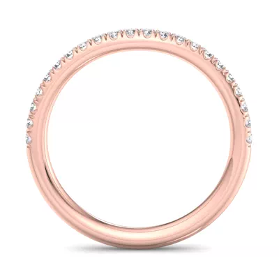 Frankie Curved Pavé Band