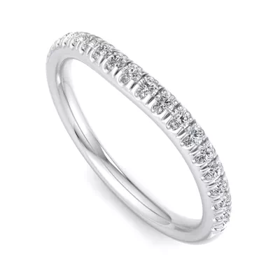 Frankie Curved Pavé Band