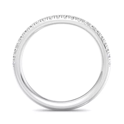 Kathryn Curved Pavé Band