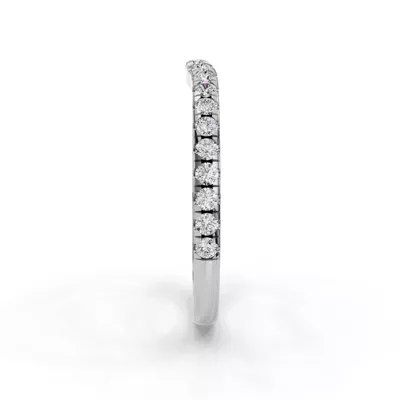Gabriella Grand Pavé Contoured Band