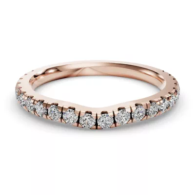 Gabriella Majestic Pavé Contoured Band