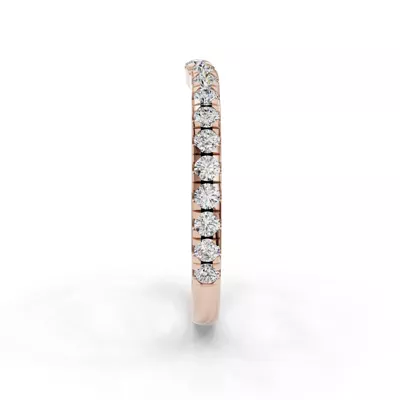 Gabriella Majestic Pavé Contoured Band