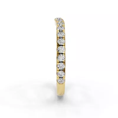 Gabriella Majestic Pavé Contoured Band
