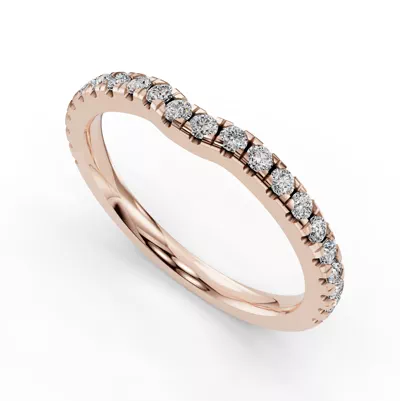 Kennedy Grand Pavé Contoured Band