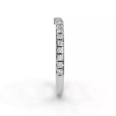 Kennedy Grand Pavé Contoured Band