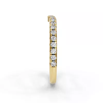 Kennedy Grand Pavé Contoured Band
