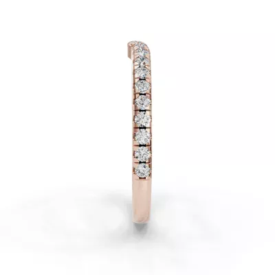 Kennedy Majestic Pavé Contoured Band
