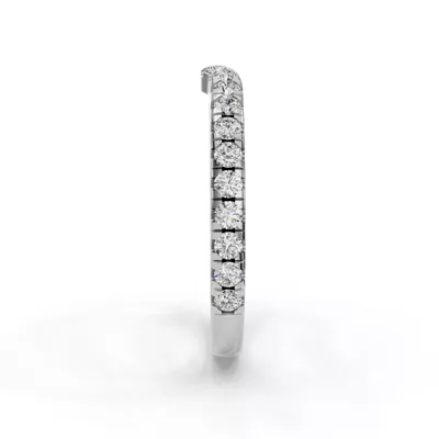 Bella Pavé Contoured Band (1.8mm)