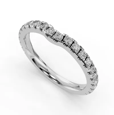 Bella Pavé Contoured Band (1.8mm)