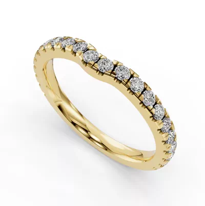 Bella Pavé Contoured Band (1.8mm)