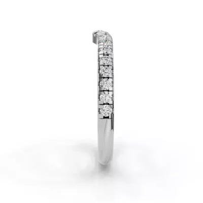 Bella Pavé Contoured Band (2.2mm)