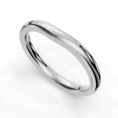 Leah Contoured Band (2.2mm)