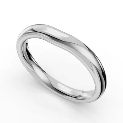 Leah Contoured Band (2.7mm)