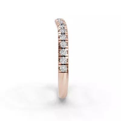 Ilana Pavé Contoured Band (2.2mm)